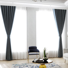 ready made printed blackout living room bedroom curtains set